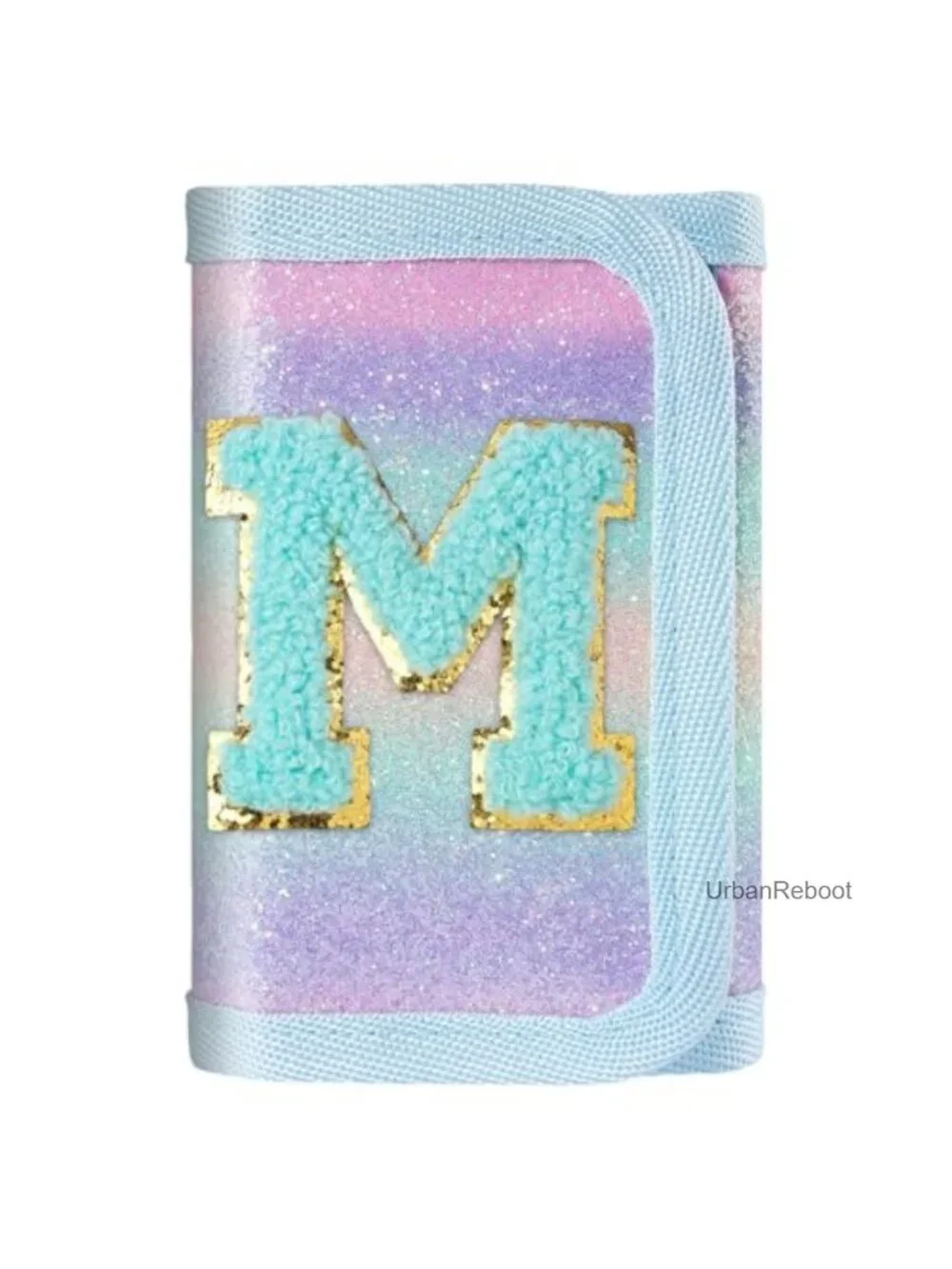 sundee Kids Girls Small Trifold Wallet with Magic Sticker and Zipper Pocket